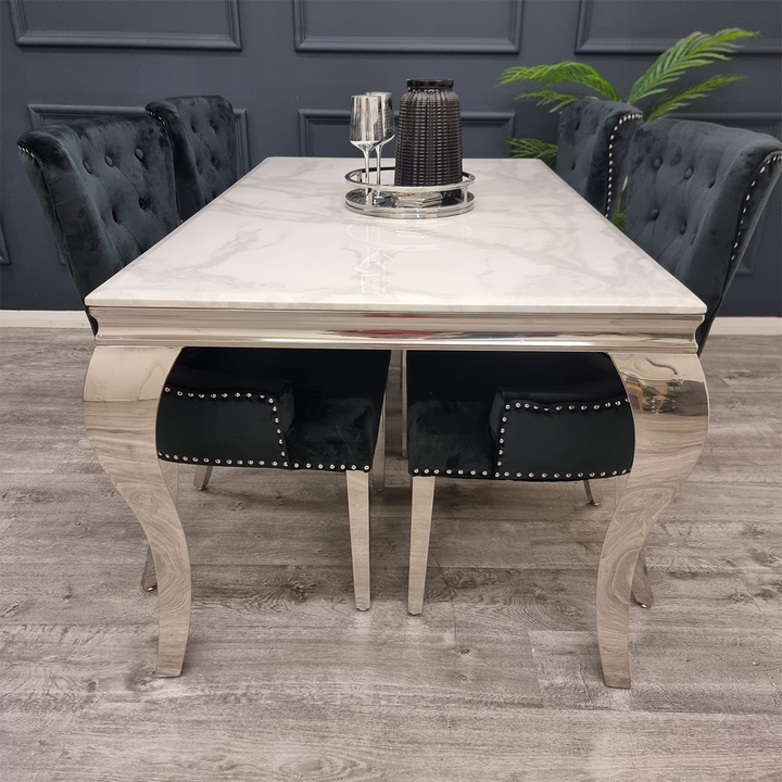 Louis Marble tables 1.5 & 1.8 - Mirror4you