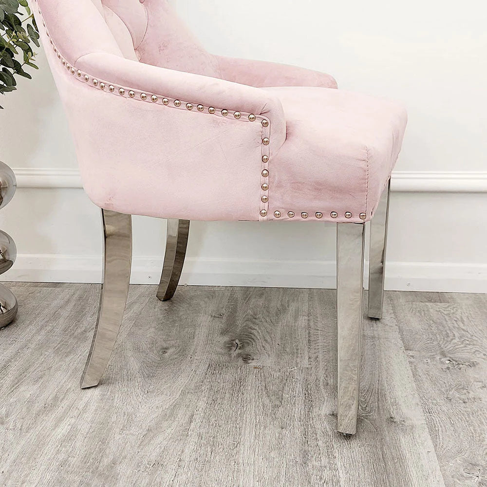 1.5 Grey Louis 4 Lion Plush Pink Chair - Mirror4you