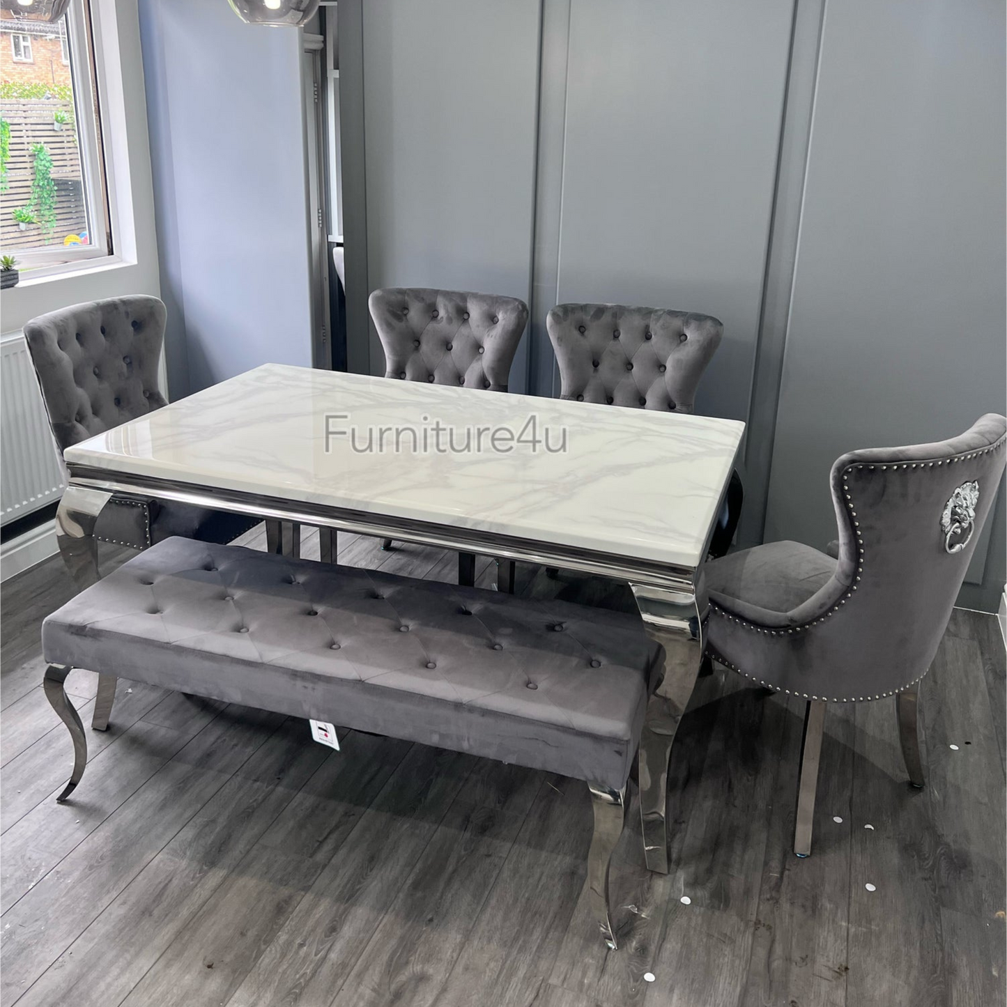 Matching bench and discount chairs