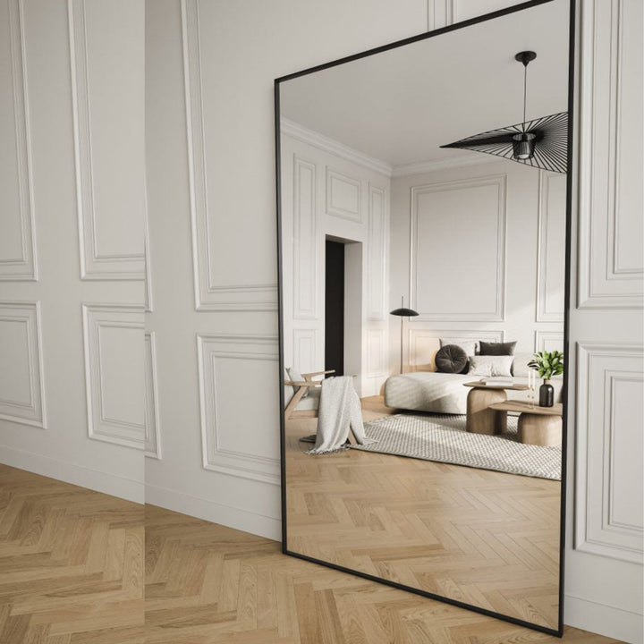 XXL Black Frameless Mirror - Mirror4you