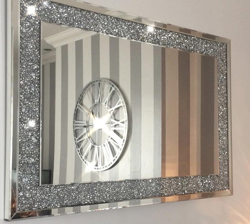 Crushed Diamond Wall Mirror - Mirror4you