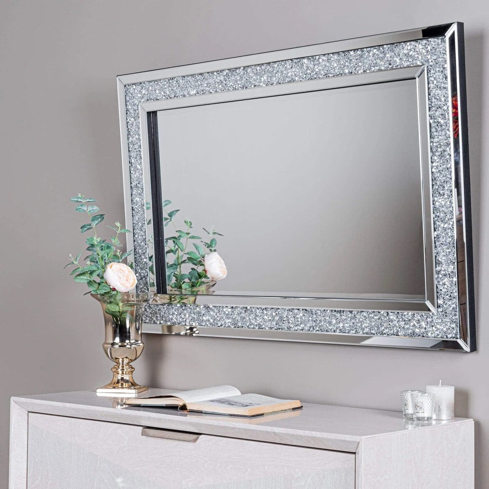 Crushed Diamond 120x80cm - Mirror4you