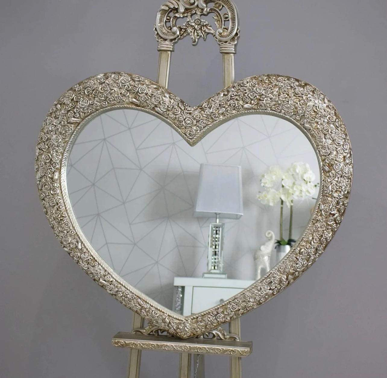 Large Heart Shaped - Mirror4you