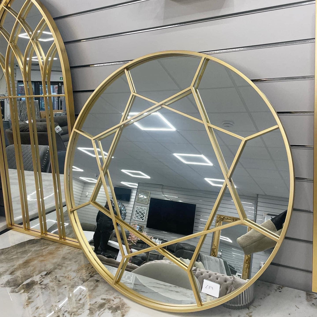 Round Gold Venice Mirror - Mirror4you