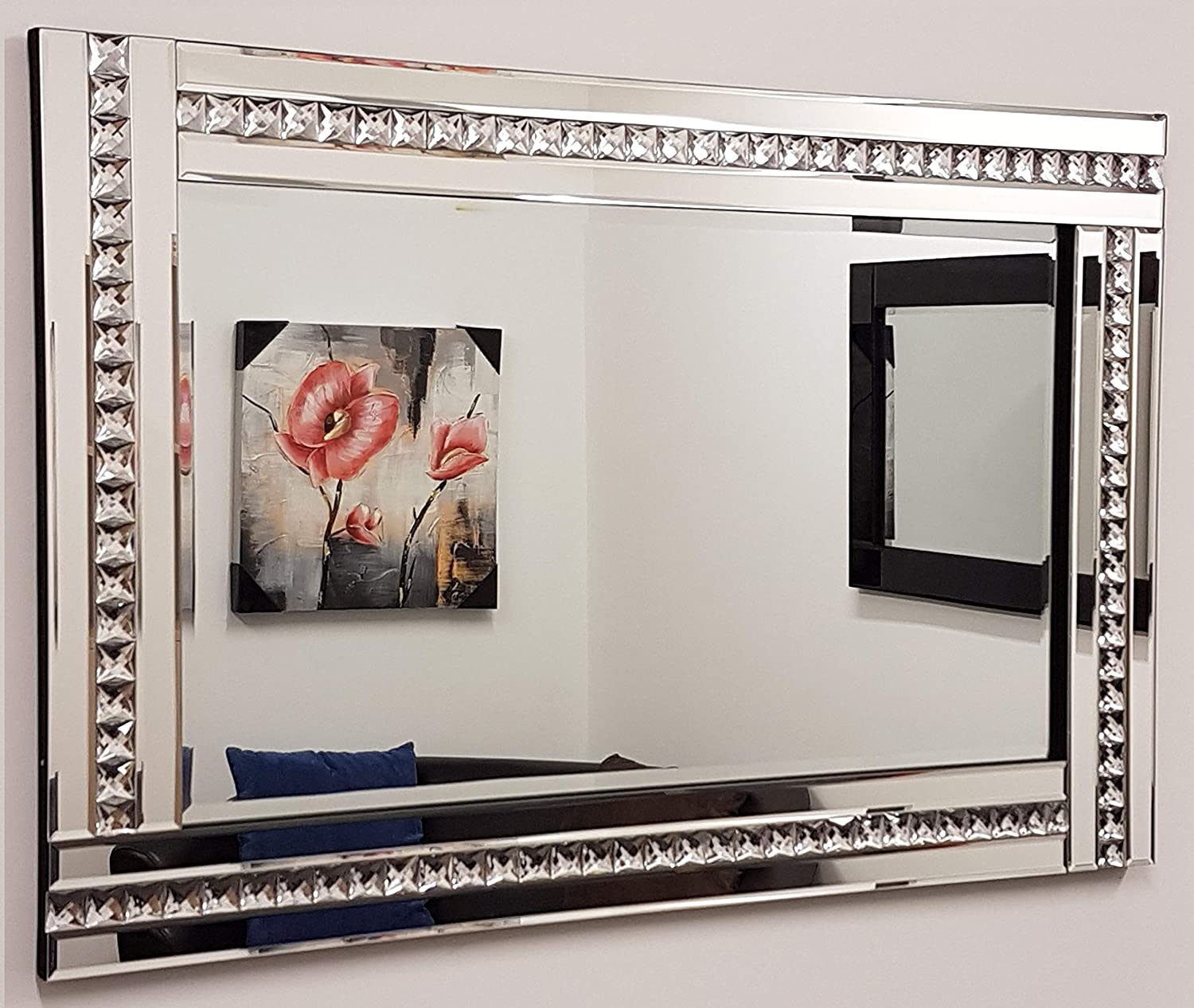 Crushed Wall Mirror 120x80cm - Mirror4you