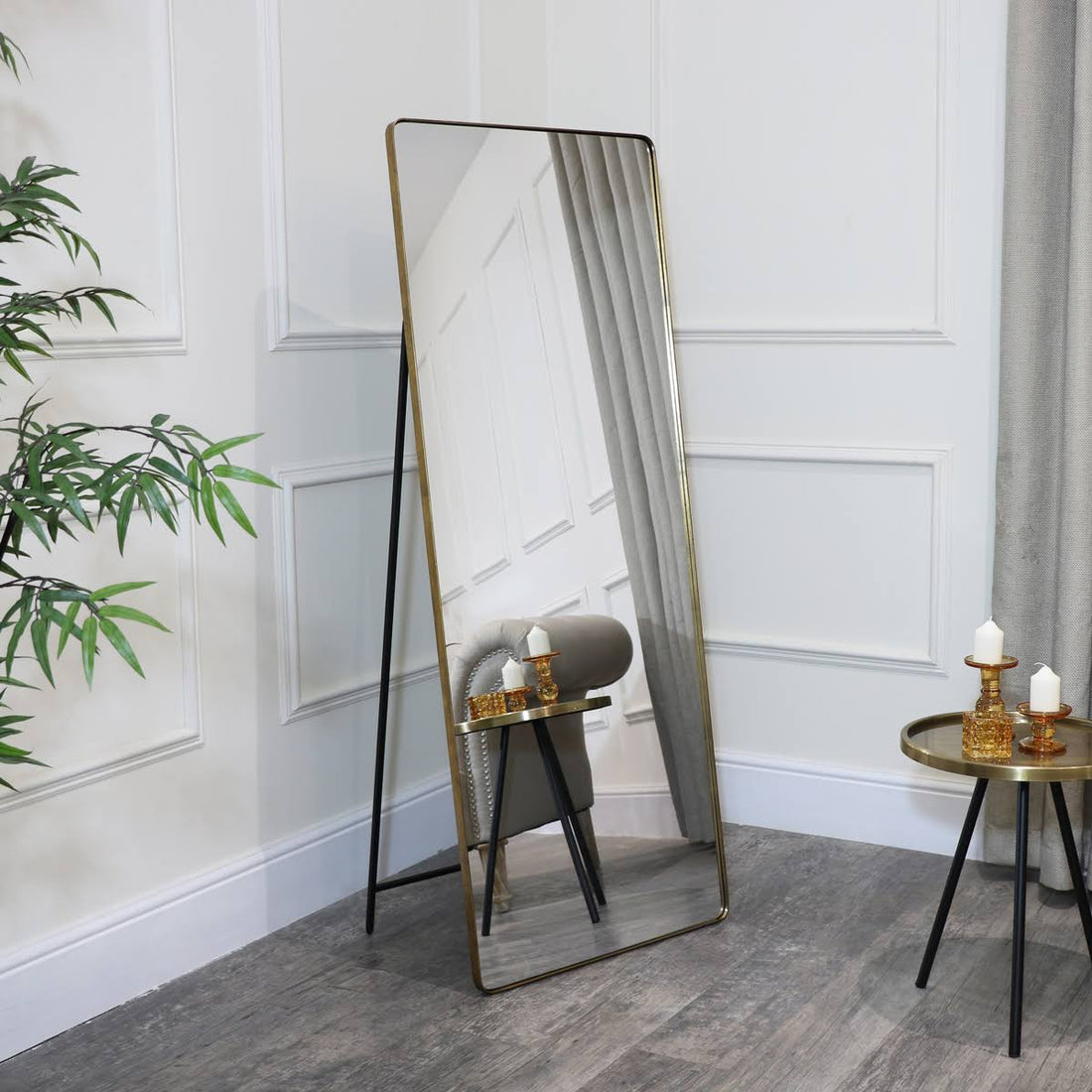 Silver Freestanding Frameless - Mirror4you