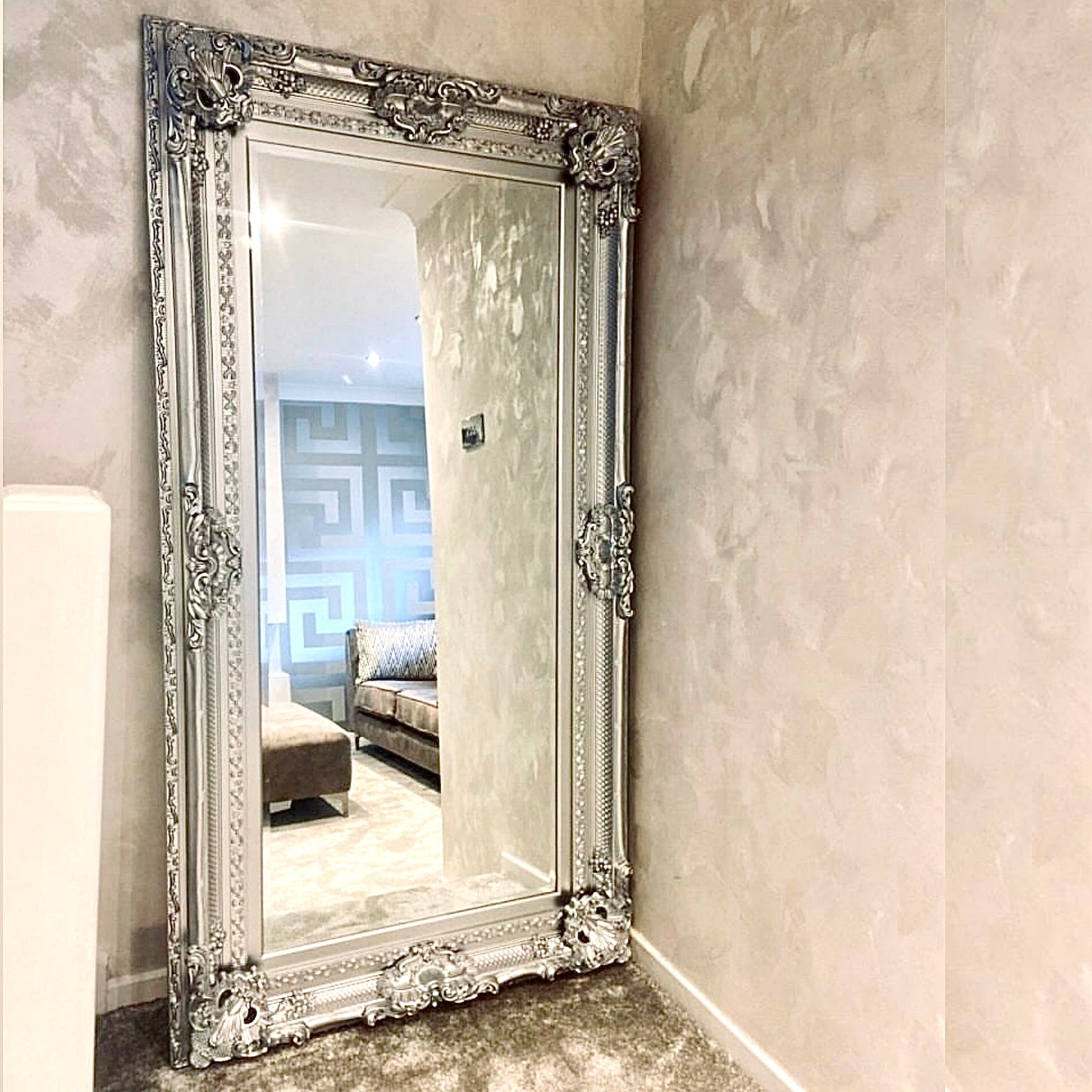 Louis Silver Mirror- Mirror4you